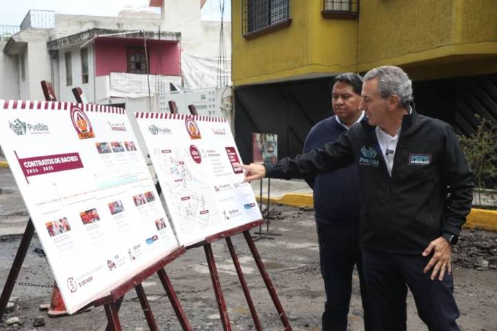 Campaña Bacheando Puebla desplega 25 cuadrillas en la capital