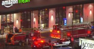 Employee injured after driver crashes into Los Angeles Amazon Fresh store