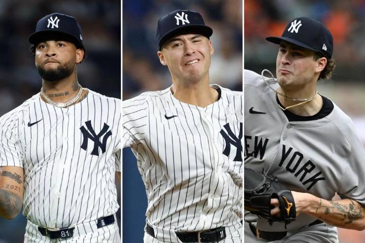 Yankees' projected wild-card roster and key questions