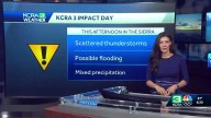 Lightning, flooding possible in Northern California Sierra