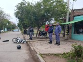 Murió una motociclista en un incidente vial en Sáenz Peña