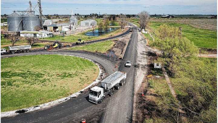 Avanza la rehabilitación de la ruta provincial 32 en Paraná: un 68% de progreso en los trabajos