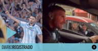 El divertido cruce entre Maravilla Martínez y dos hinchas de Racing de auto a auto