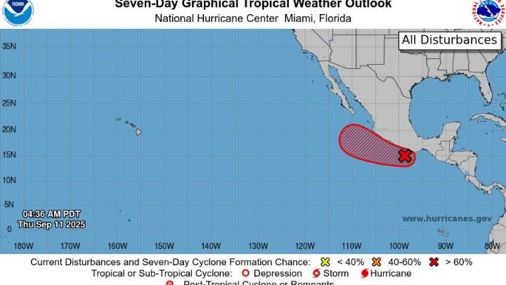 Tropical wave in Pacific expected to strengthen: See tracker