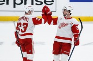 Red Wings continue search for best fit with Larkin, Raymond