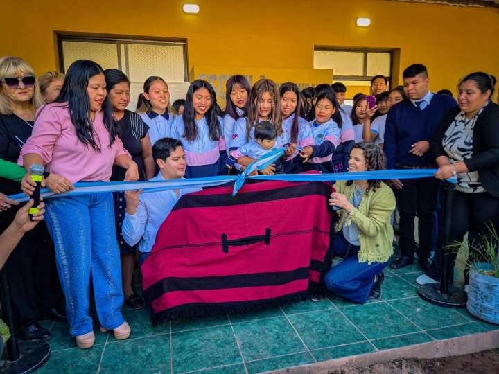 Tartagal tiene una nueva escuela: Se inauguró el edificio en Tranquitas