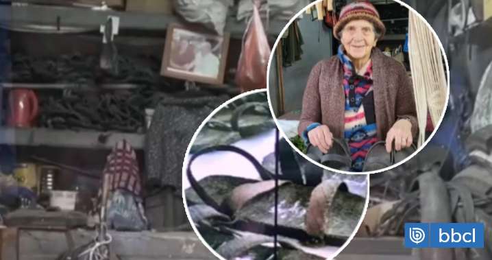 Ester Solís, la última artesana de ojotas de goma en Chillán: "Mi marido me enseñó hace 30 años"