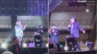 Brincos Dieras cancela su presentación en el Centro Expositor de Puebla por fallas en el audio (VIDEO)