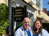 ‘I love it’: Father-daughter duo take the lead at family’s Bethesda animal clinic