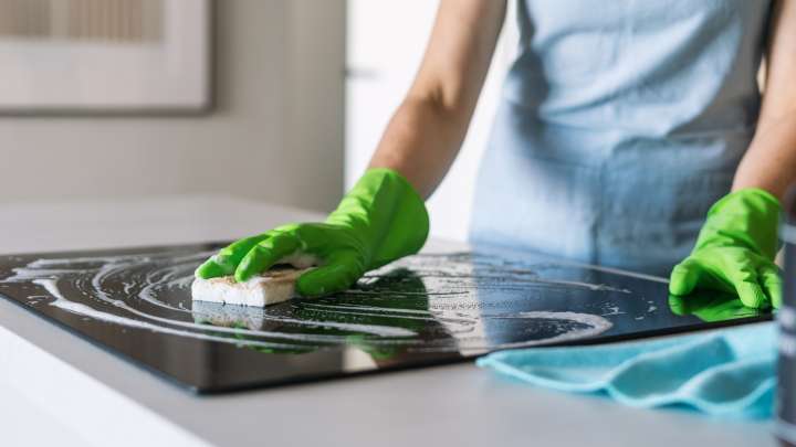 Dollar Tree's $1.25 Secret For A Sparkling Stove Top