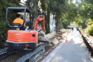 En marcha la mejora del alumbrado público del parque de Picadueñas