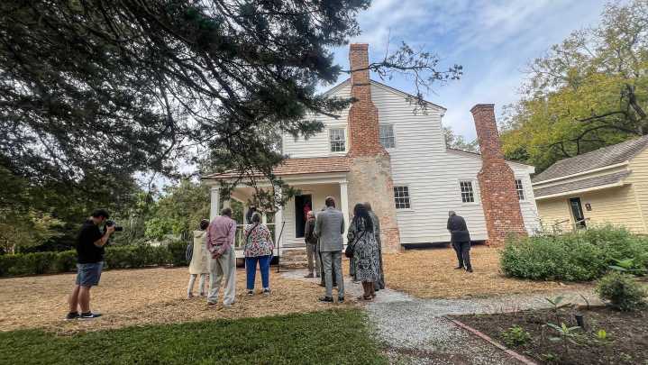 Walk through parts of the Walnut Grove Plantation in Roebuck, S.C.