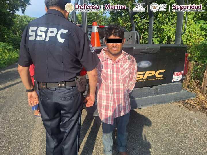 Detienen en Tabasco al presunto responsable de multihomicidio y rescatan a siete menores
