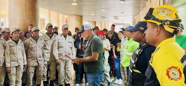 Combatientes Ecosocialistas participan en simulacro nacional
