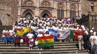 En Guadalupe se ha rendido homenaje a Miguel de la Quadra Salcedo en el primer Congreso Internacional de Expedicionarios More