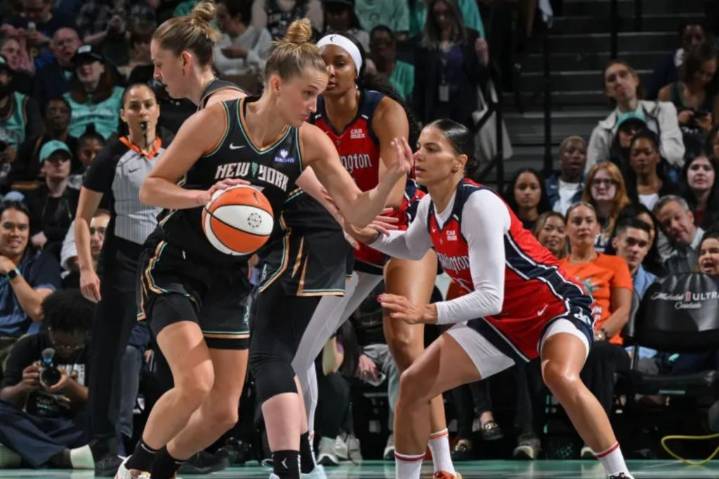 New side of Leonie Fiebich's game can be Liberty playoff X factor