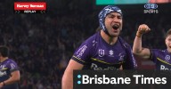 Busted Hughes inspires with runaway try