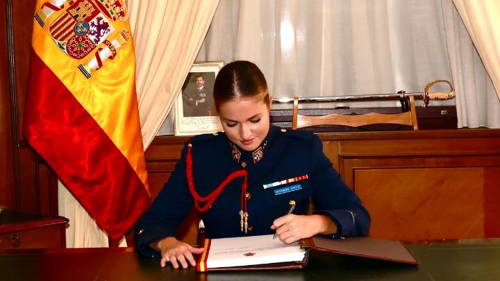 La Princesa Leonor ingresa en la Academia del Aire para convertirse en piloto