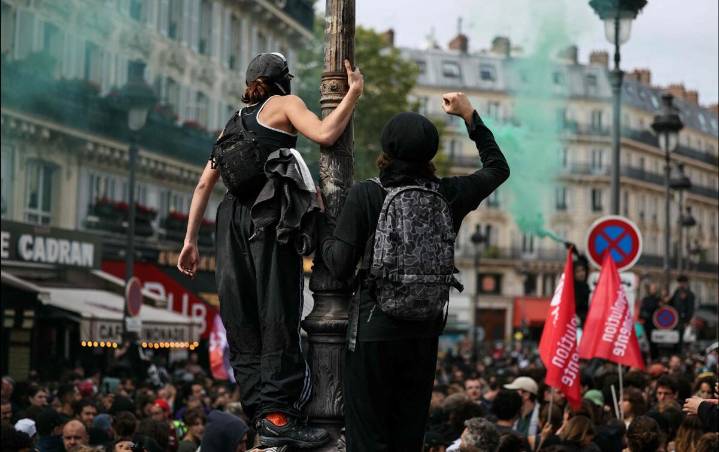 FOTOS: Así fueron las protestas en Francia de “Bloqueemos todo”; hay cientos de detenidos
