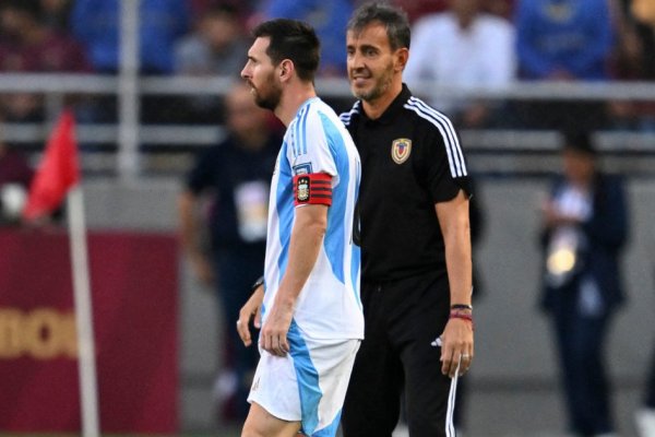 El entrenador de Venezuela le restó importancia a la despedida de Messi ya que se juegan la clasificación
