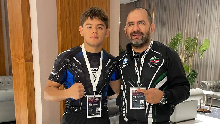 Santiago Ruiz tiene debut y despedida en Mundial de MMA Amaterur 2025