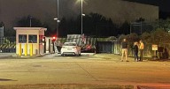 Search underway for man accused of ramming entrance gate to FBI Pittsburgh field office
