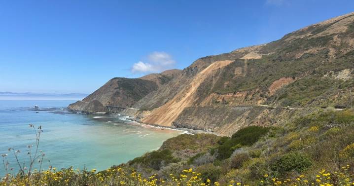 Here's when you can expect Highway 1 at Regent's Slide to reopen