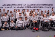 Paralimpiada Nacional 2025: El gobernador Joaquín Díaz Mena abanderó a la delegación yucateca