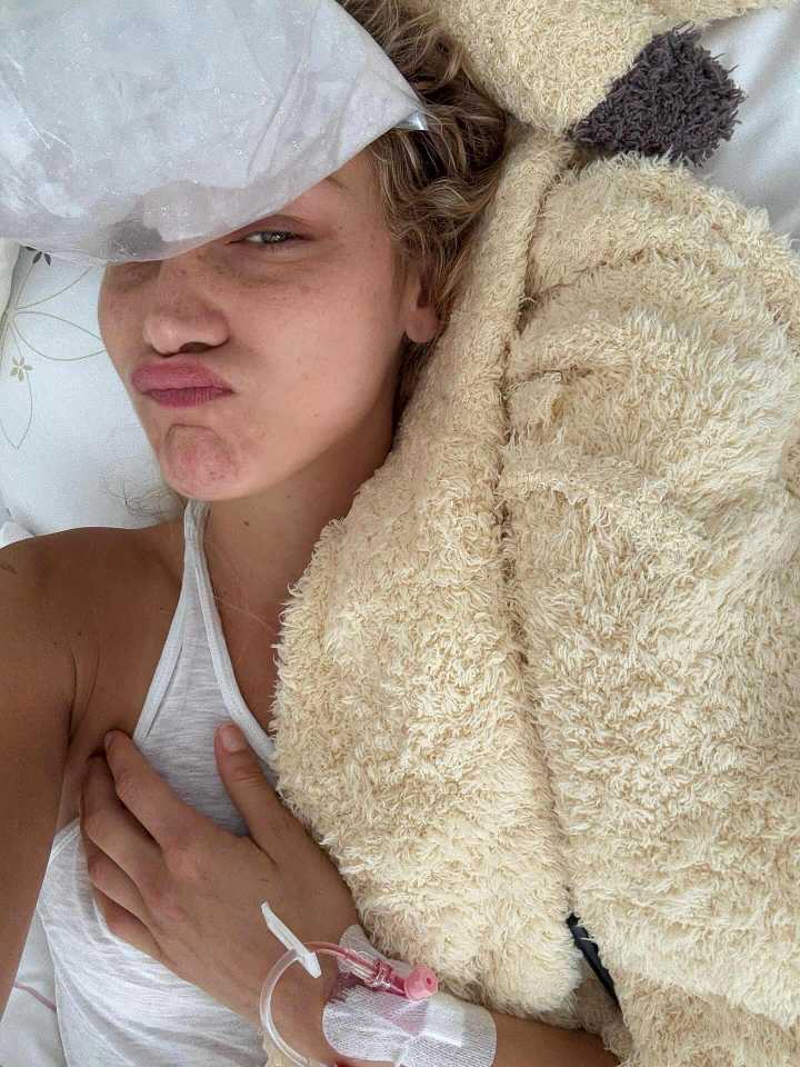 Bella Hadid Shares Pics From Hospital Bed: ‘Sorry I Always Go MIA’