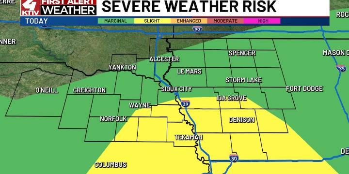 Severe weather threat continues Monday