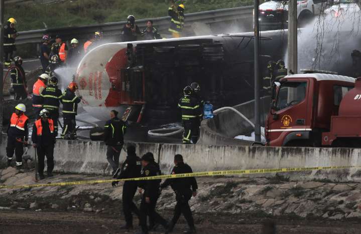 Tragedia en México: Infernal explosión de camión de gas deja 57 heridos