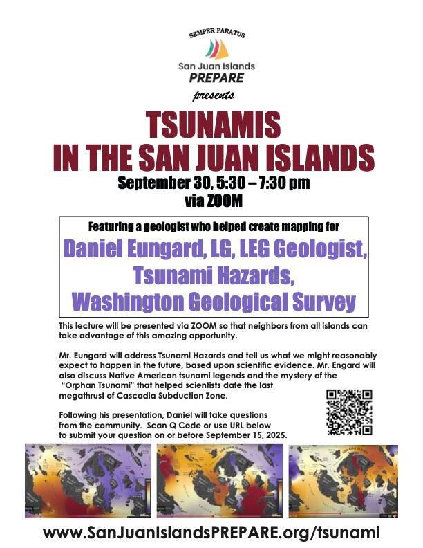 Geologist to reveal evidence of ancient tsunamis in the San Juan Islands