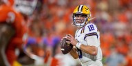 LSU quarterback to keep playing despite injury, coach says