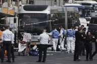 Palestinian gunmen open fire at Jerusalem bus stop, killing 6, Israeli officials say