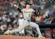 Bubba Chandler shines in return to home state, leads Pirates to series win over Braves