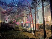 Woman injured in two-alarm fire at south end townhouse