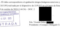 À Punt entregó el viernes las cintas del Cecopi de la dana «de forma puntual y rigurosa»