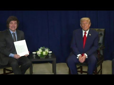 Trump endorses Argentine President Javier Milei for another term