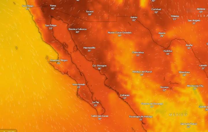 Clima en La Paz y Los Cabos, el martes 9 de septiembre de 2025