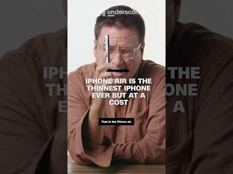 iPhone Air the thinnest iPhone ever but at a cost