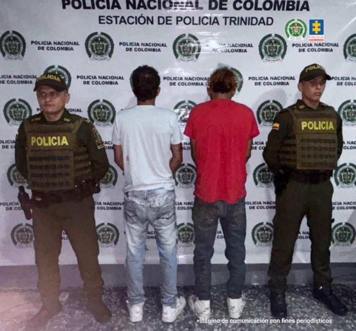 Presuntos responsables del homicidio de un hombre en Trinidad, fueron enviados a la cárcel