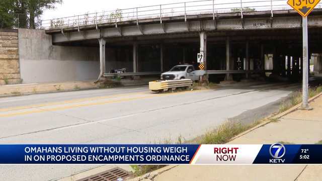 Omahans speak against proposed ordinance on homeless encampments for hours