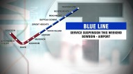 6 Blue Line stations to be shutdown this weekend for upgrades to improve drainage