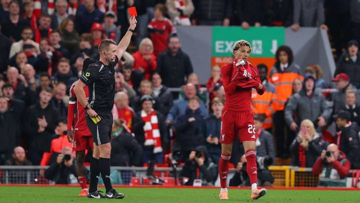 Liverpool's Slot: Ekitike's red card 'needless and stupid'