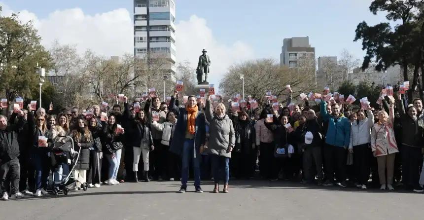 Gabriela Azcoitía cierra su campaña en Mar del Plata con un mensaje de compromiso y cercanía