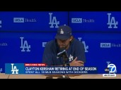 Dodger fans praise Clayton Kershaw after he announces his retirement