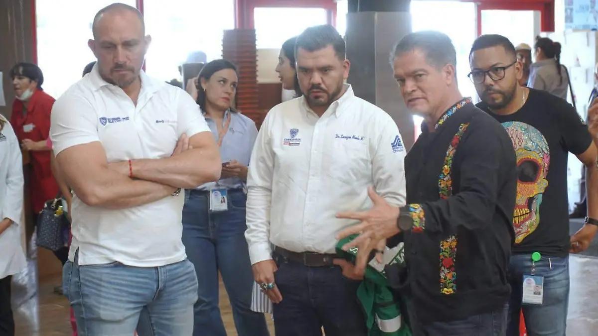 Se reúnen autoridades de Salud Estatal y Federal para analizar estrategia contra el sarampión