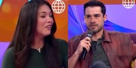 Jazmín Pinedo y Jesús Neyra se reencuentran en entrevista y tienen particular reacción: “Te me haces conocido”
