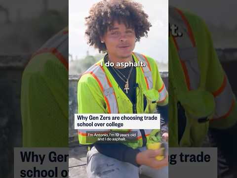 Why Gen Zers are choosing trade school over college
