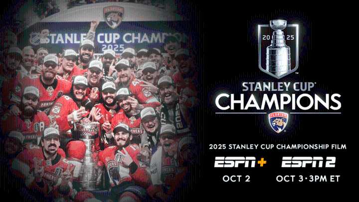 '2025 Stanley Cup Championship Film' celebrating Panthers' repeat premieres Thursday